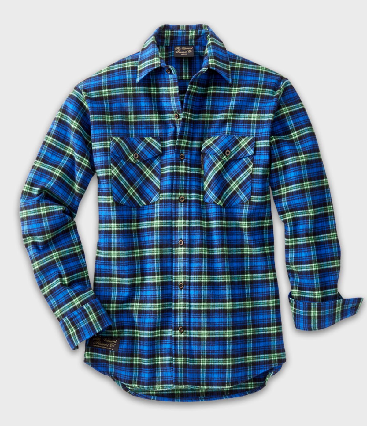 Men's Classic Flannel Shirt - Blue Grass – Vermont Flannel