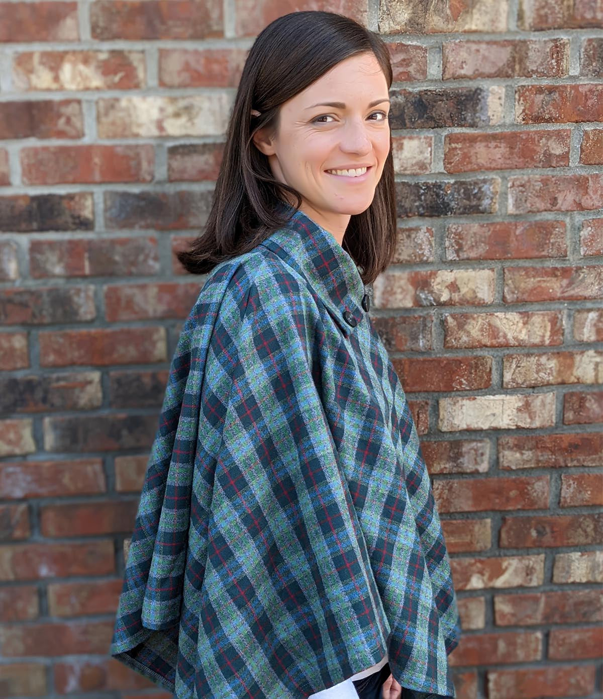 Flannel Poncho