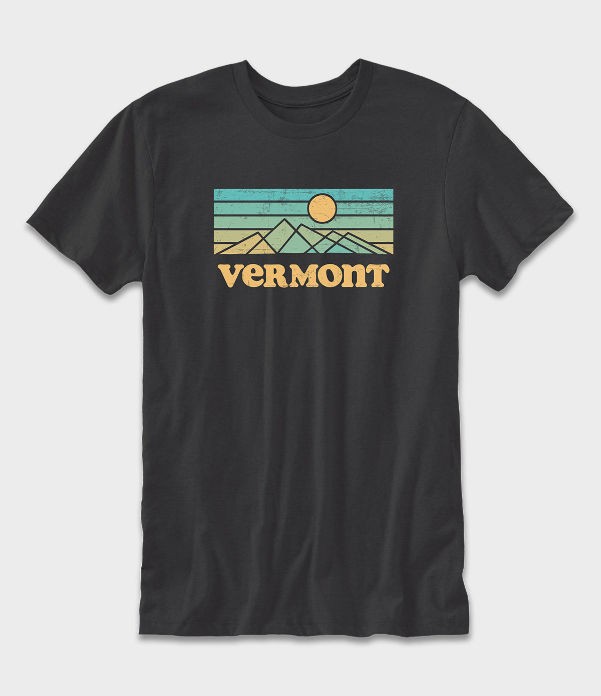 Abstract Mansfield Graphic T-Shirt - Black Heather