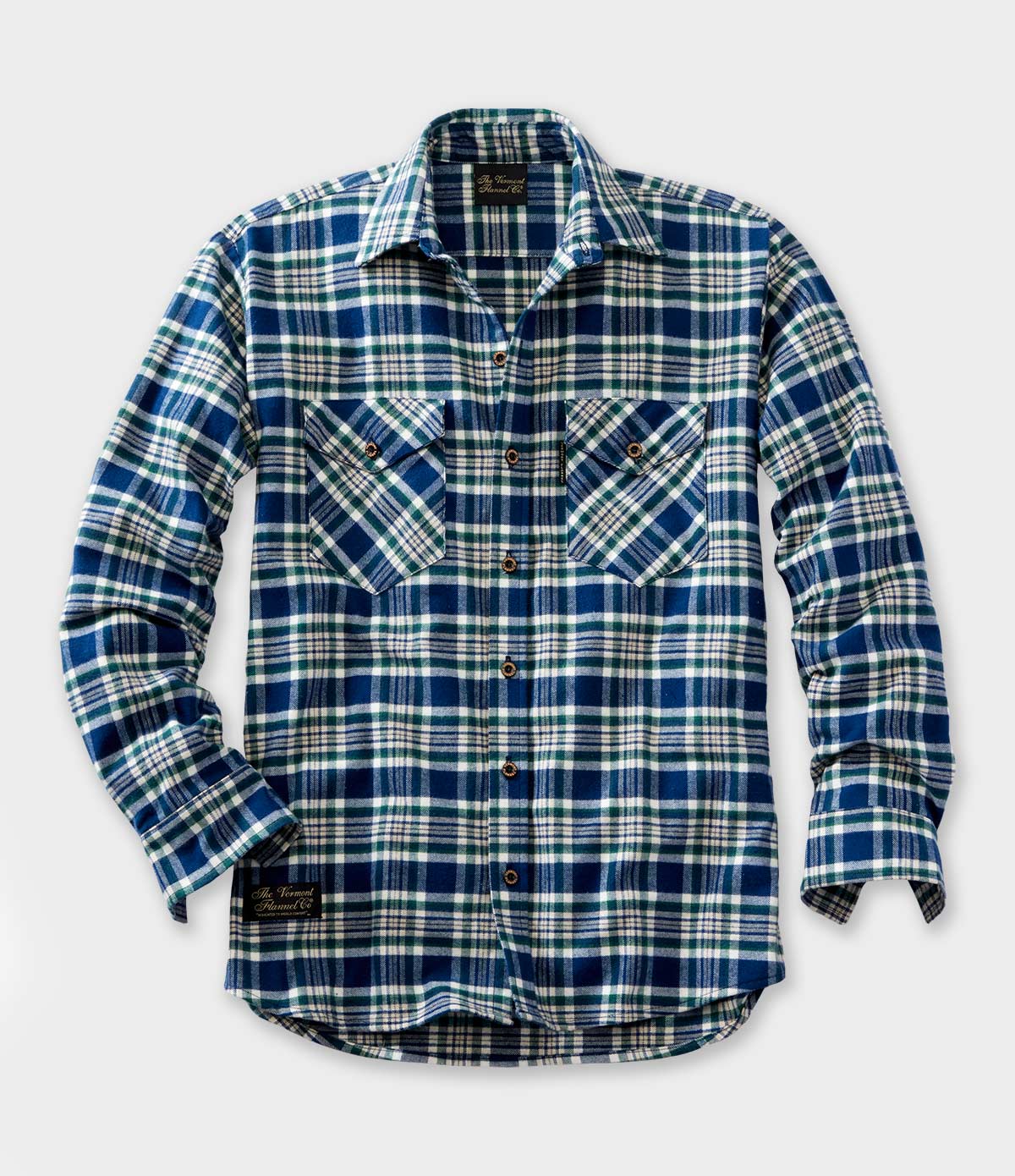 Men's Classic Flannel Shirt | Maine Pine XL | Vermont Flannel Men's Classic Flannel Shirt | Maine Pine XL | Vermont Flannel