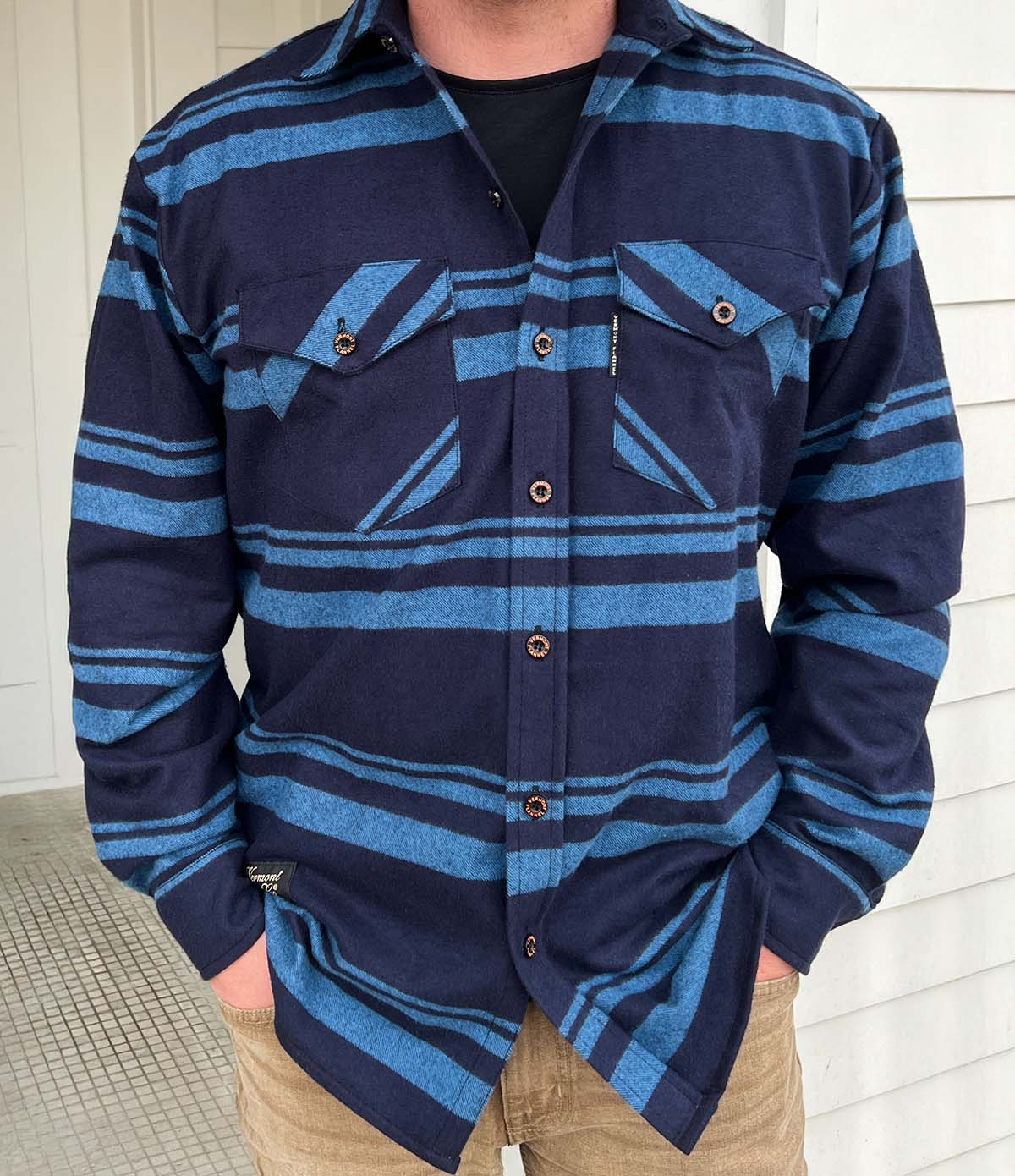 MANSFIELD STRIPE BLUE