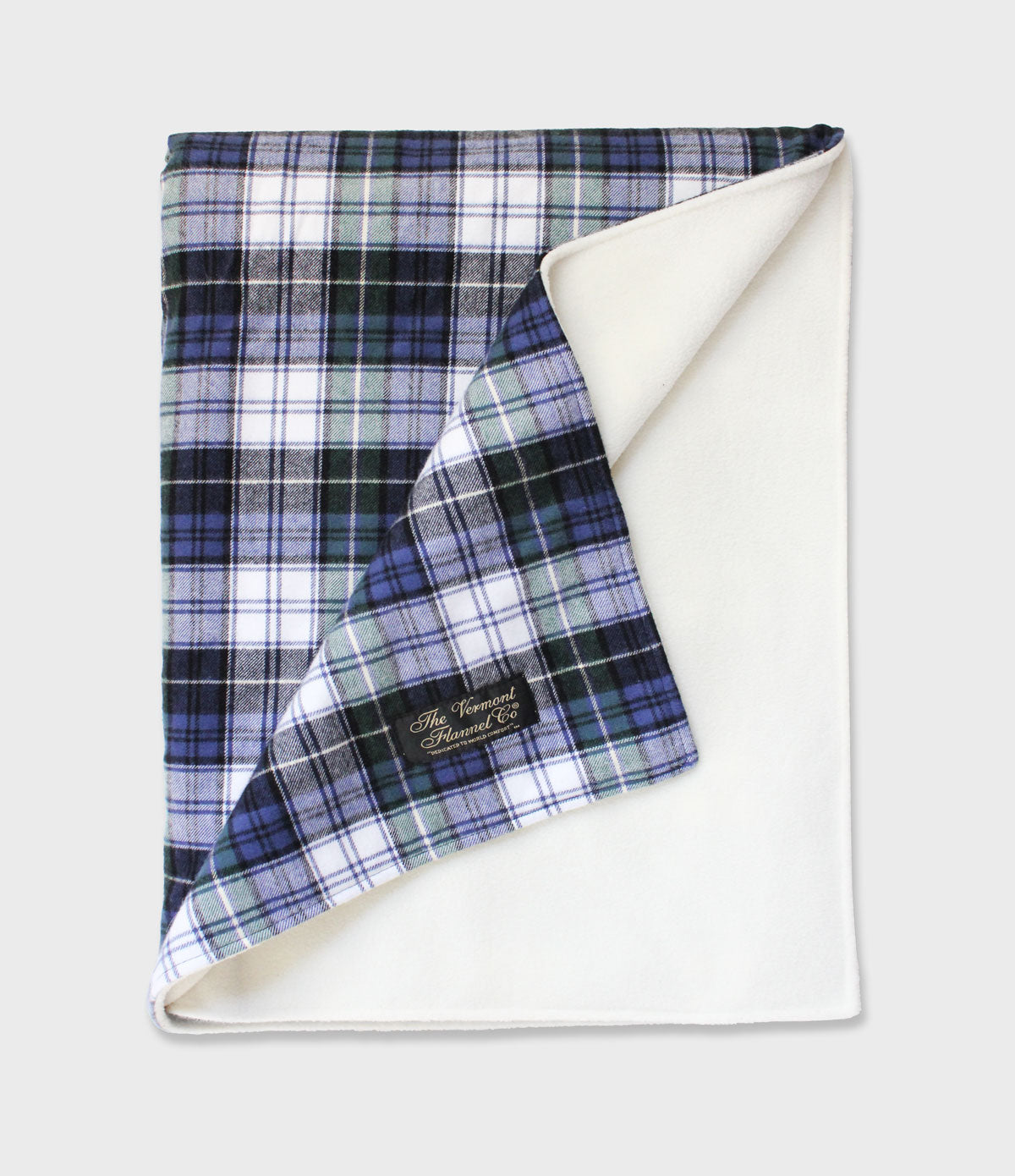 Stadium Blanket Campbell/Ivory – The Vermont Flannel Company