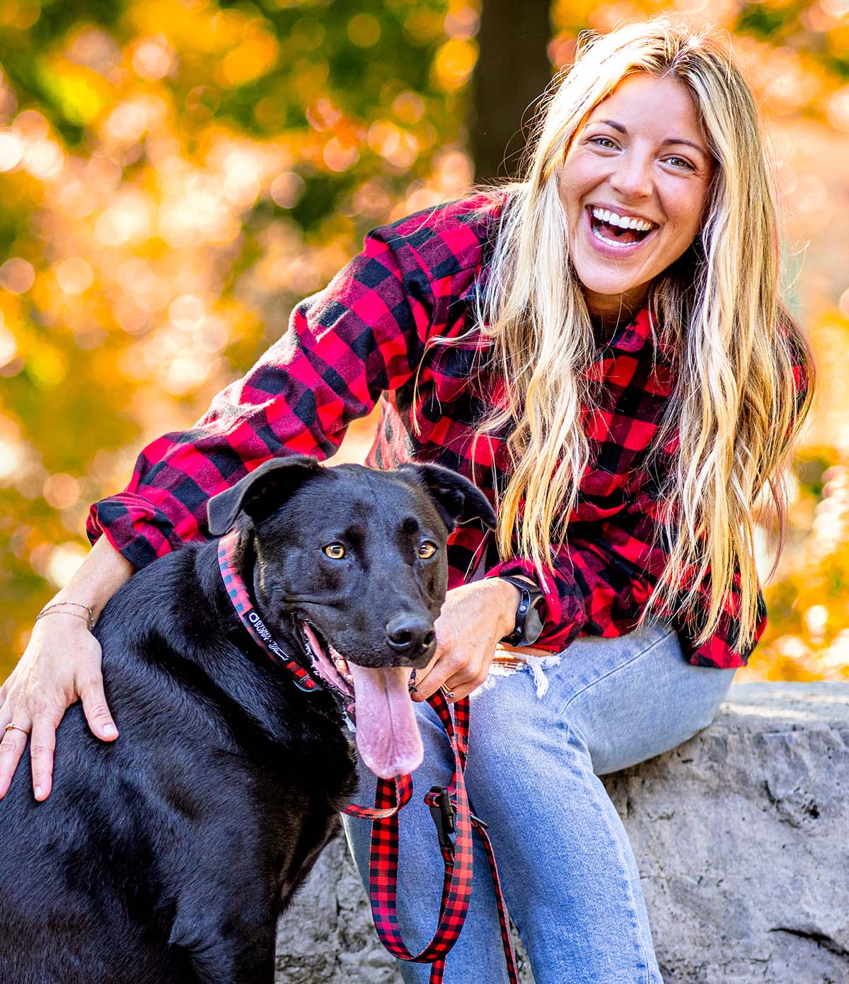 Everyday Dog Collar - Red Buffalo