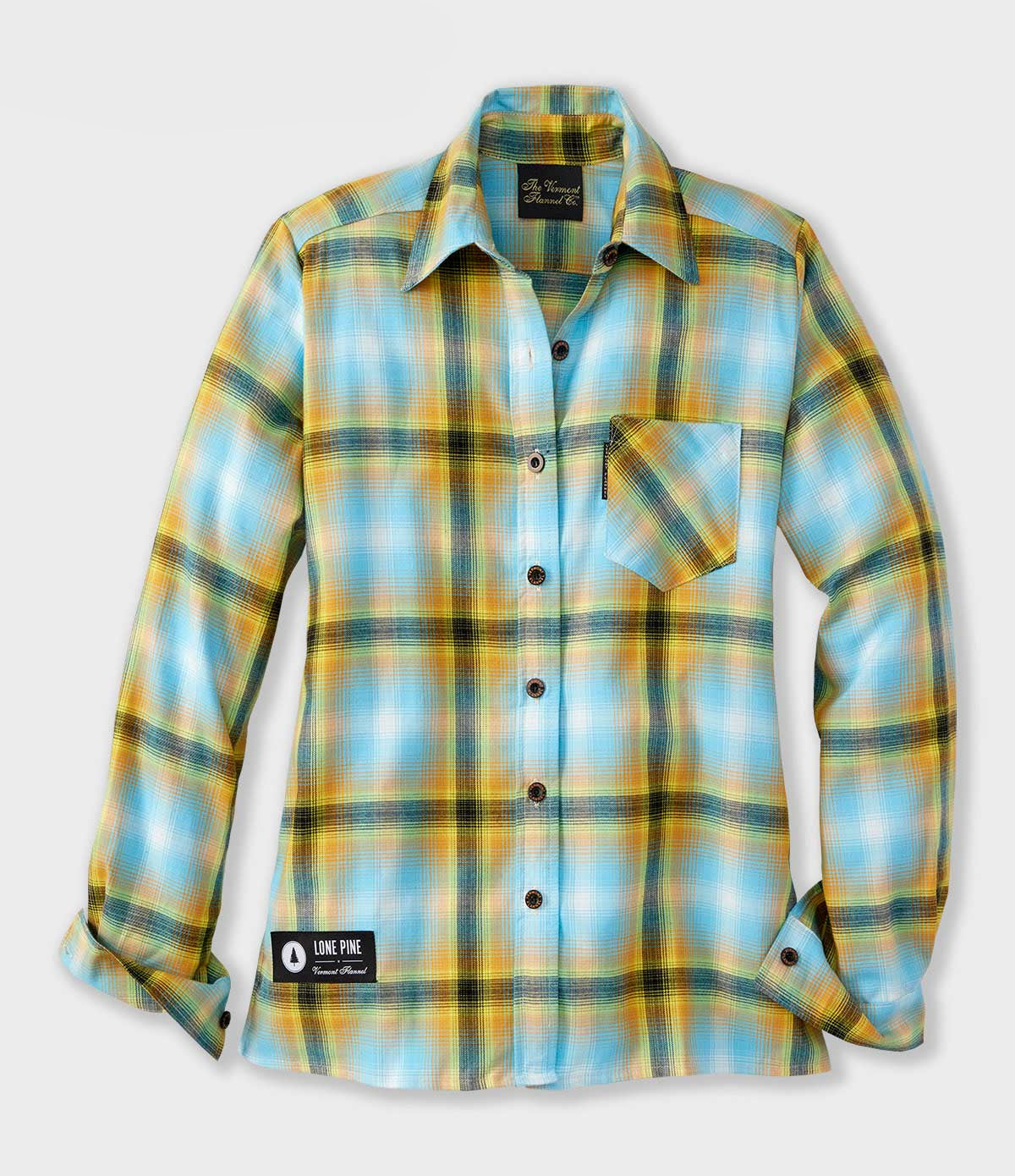 Lightweight Women's Classic Flannel Shirt