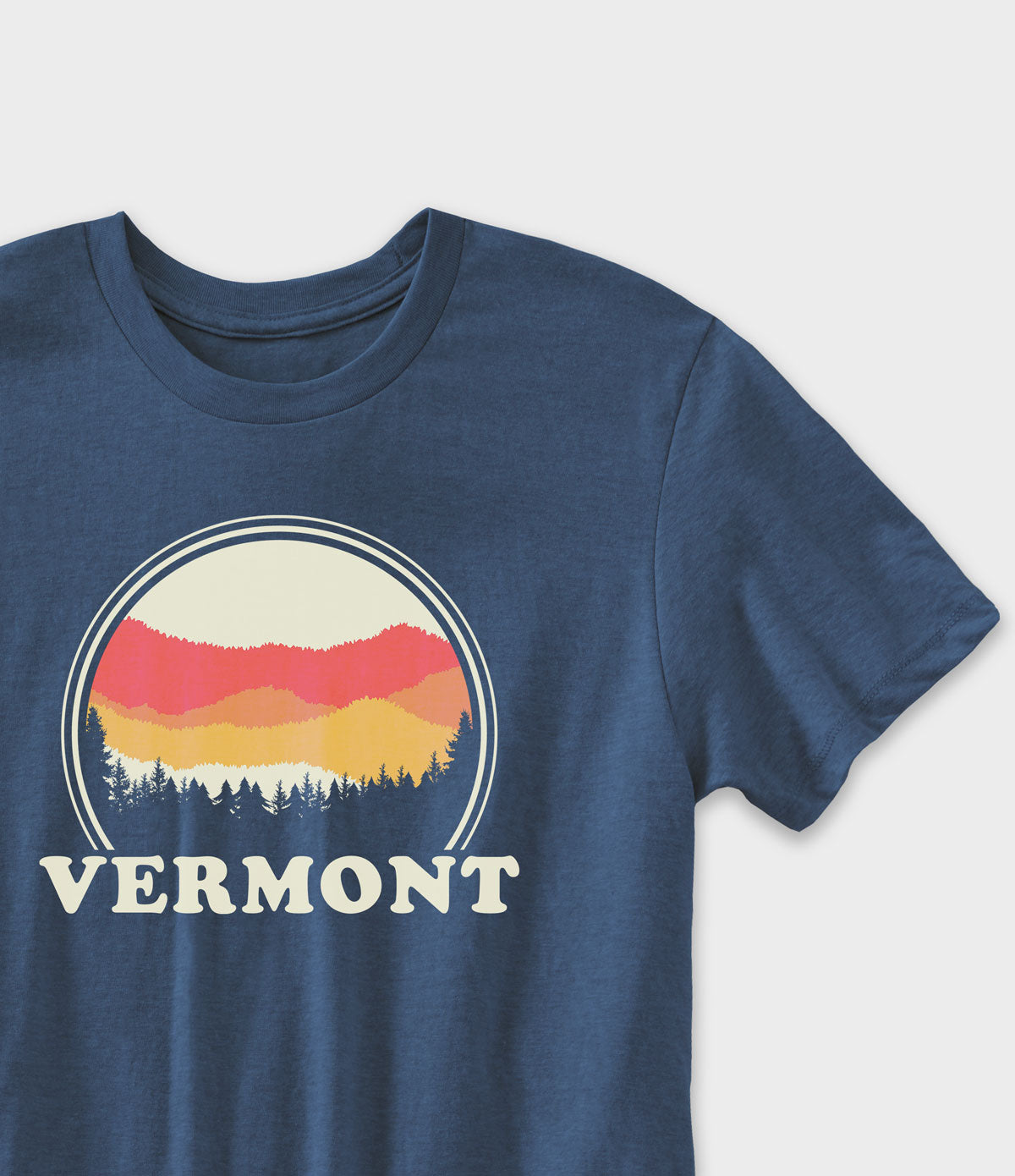 Vermont Mountains Graphic T-Shirt