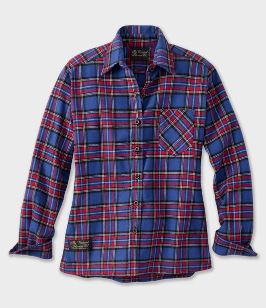 Women's Classic Flannel Shirts - Holiday