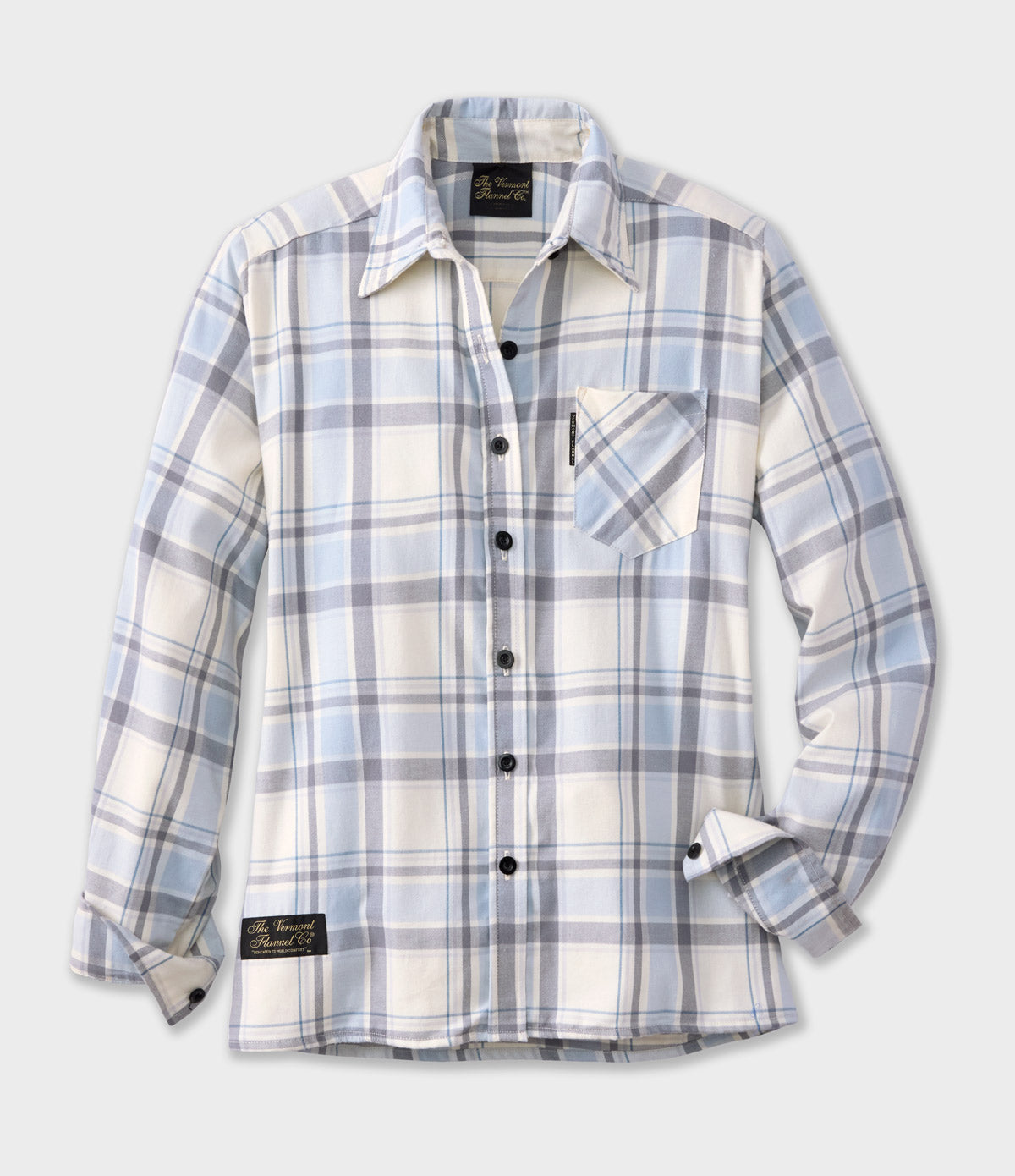 Lightweight Women's Classic Flannel Shirt - Dorset Gray XS Lightweight Women's Classic Flannel Shirt - Dorset Gray XS