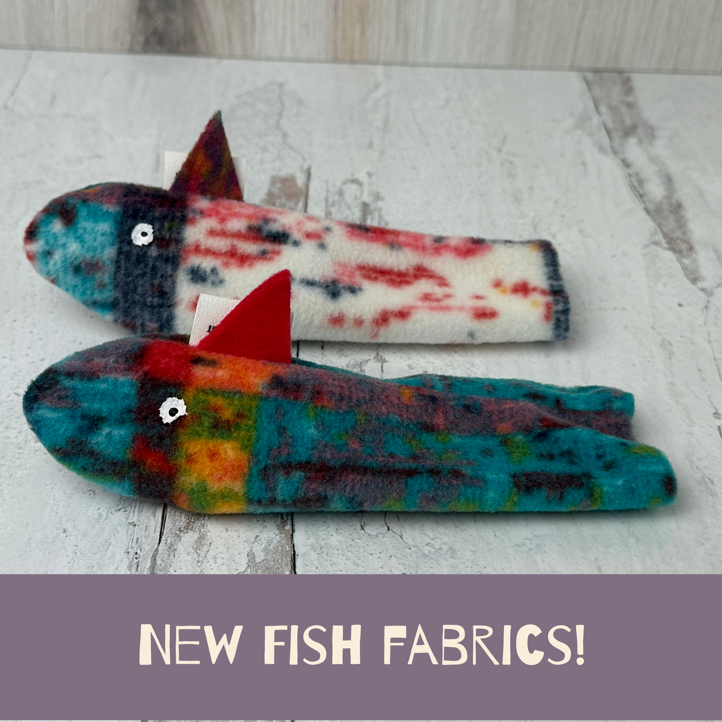 One-Eyed Fish Cat Toy
