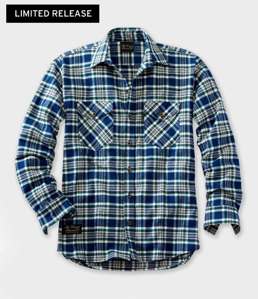Men's Classic Flannel Shirt - Maine Pine