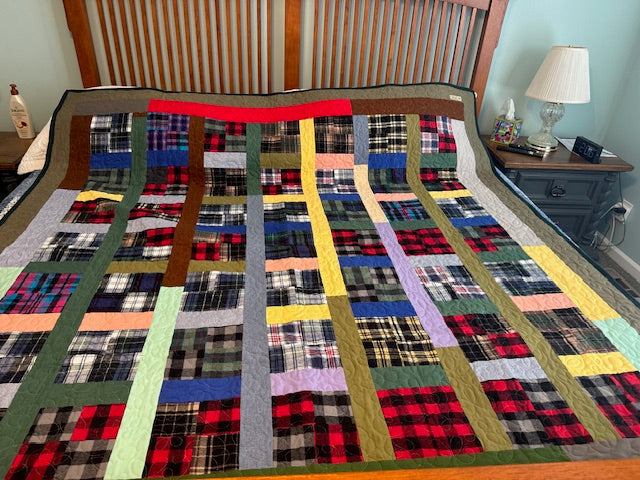 From Flannel Scraps to Hundreds of Handmade Quilts
