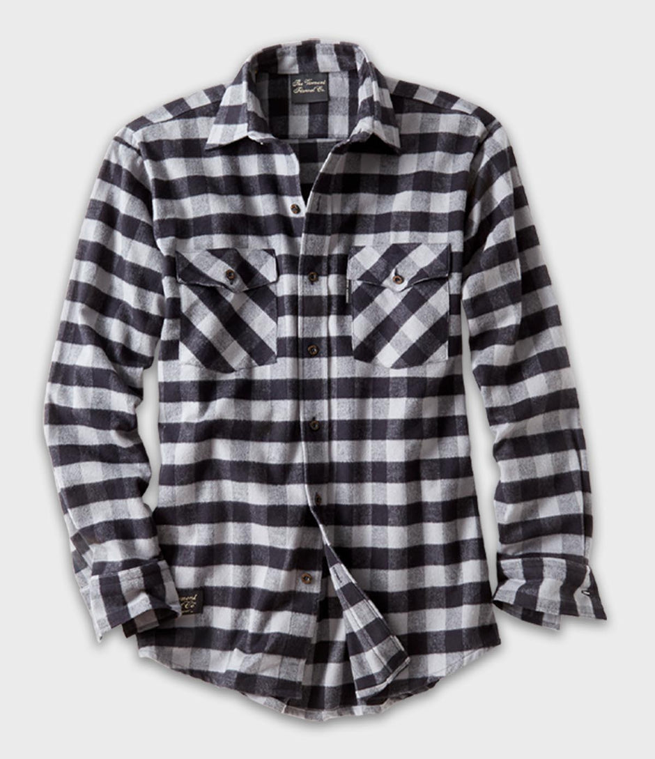 UNIONBAY Men's Classic Flannel Hoodie - Button-Up Shirt With Drawstring Hood For Layering