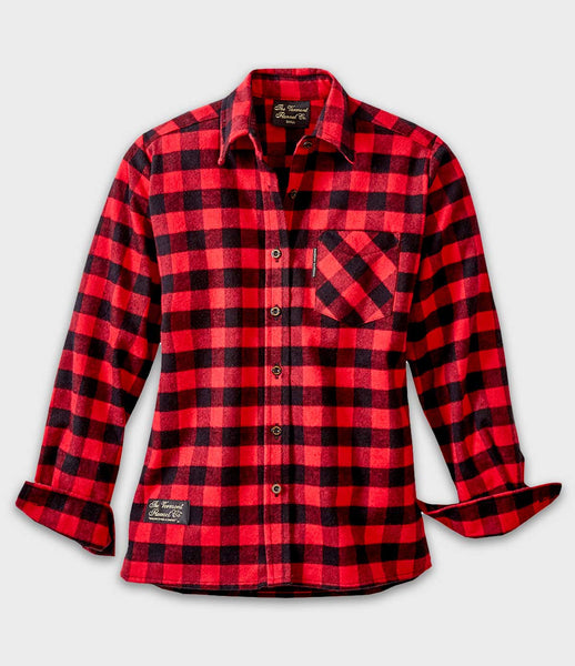 Women's Classic Flannel Shirt | Handcrafted USA - The Vermont