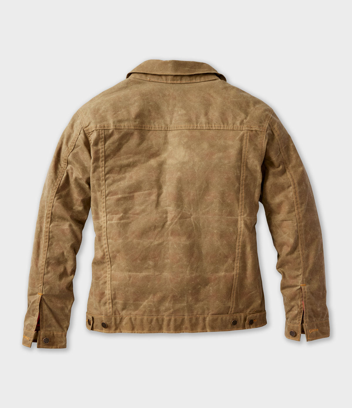 Field Tan '91 Flannel Lined Waxed Canvas Jacket