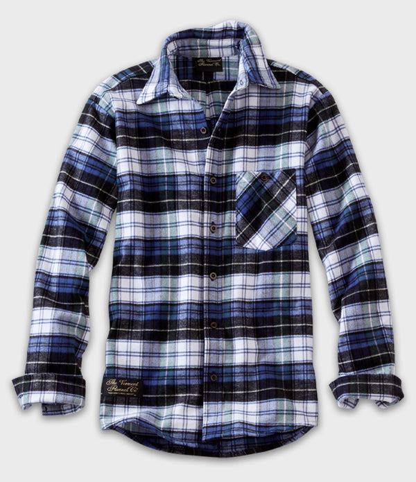 Fitted Flannel Shirt | Handcrafted USA - The Vermont Flannel Co ...