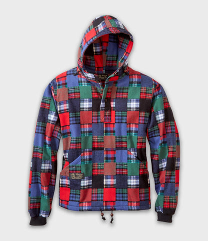 Hooded Flannel Pullover