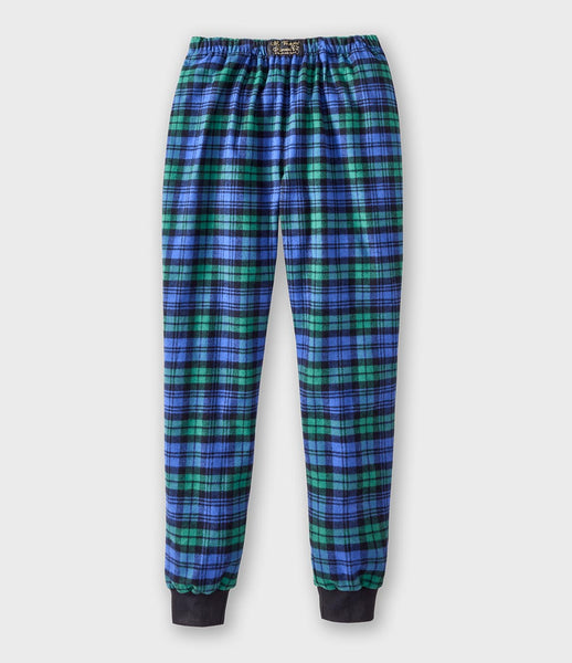 Flannel-Jogger-Pants-Black-