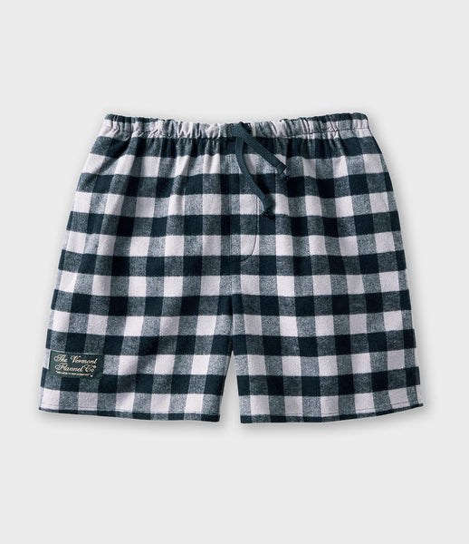 【YARDSALE】 Flannel Shorts - Grey/White Yardsale Flannel Shorts (Grey/White) - YS-F20-FLANNELSHORTS