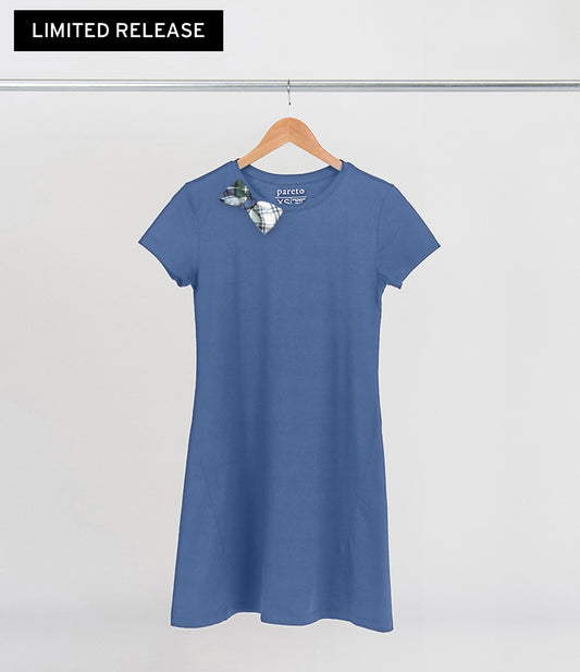 Pareto x Vermont Flannel T-Shirt Dress