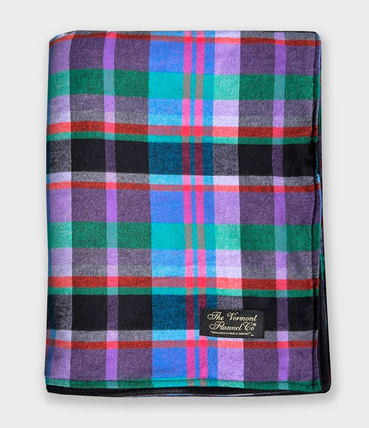 Flannel Stadium Blanket | Handcrafted USA - The Vermont Flannel Co