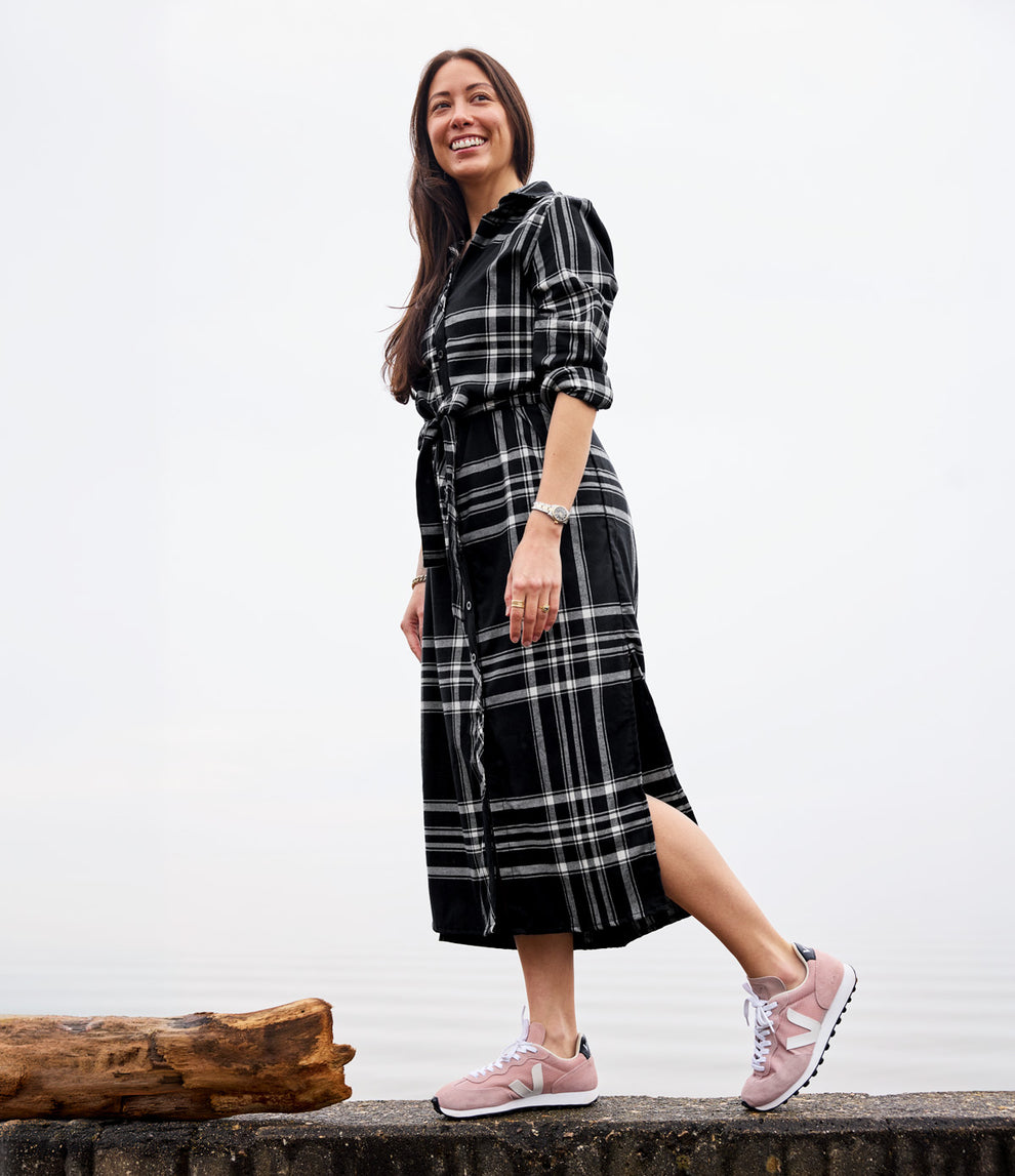 Women's Classic Shirt Dress - Chicago – Vermont Flannel
