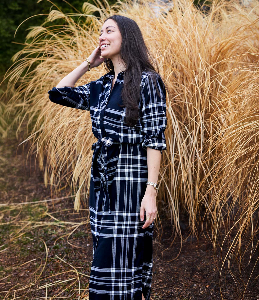 Women's Classic Shirt Dress - Chicago – Vermont Flannel