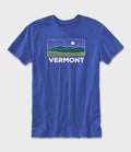 Vermont Dreams Blue Graphic T-Shirt