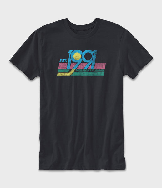 Est 1991 Anniversary Graphic T-Shirt – Vermont Flannel