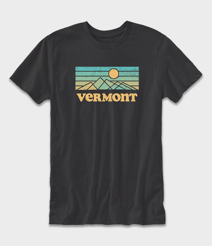 Abstract Mansfield Graphic T-Shirt - Black Heather