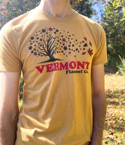 Falling Leaves Graphic T-Shirt