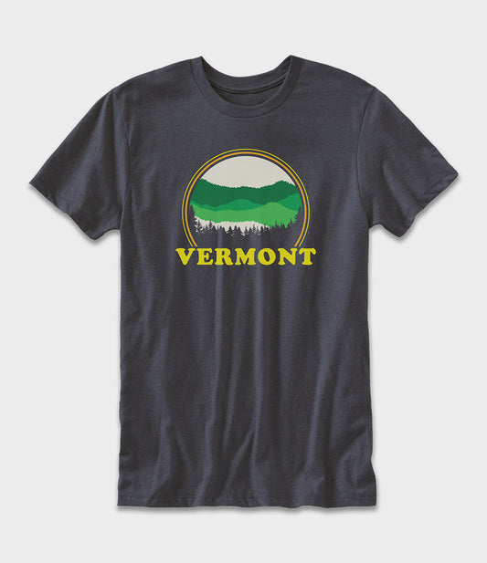 Vermont Green Mountains Graphic T-Shirt