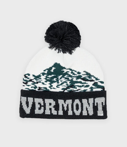Vermont Pom Knit Beanies