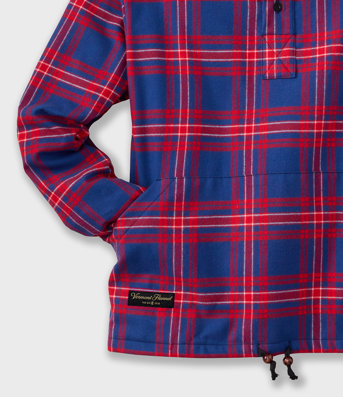 Hooded Flannel Pullover - Commonwealth
