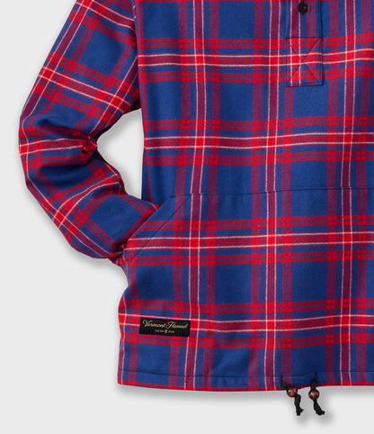 Hooded Flannel Pullover - Commonwealth