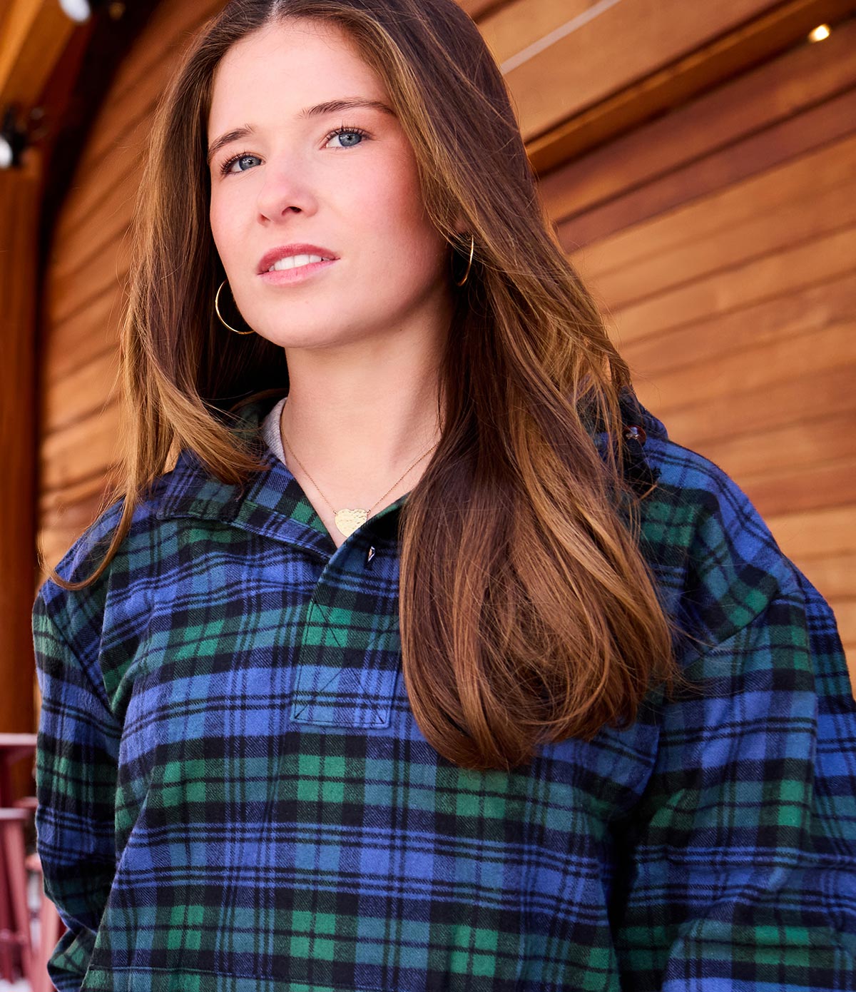 Flannel Hoodie Pullover | Handcrafted USA - The Vermont Flannel Co