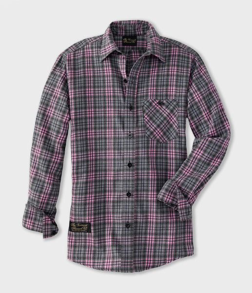 Lightweight Fitted Flannel Shirt – Fairfax | Organic Cotton