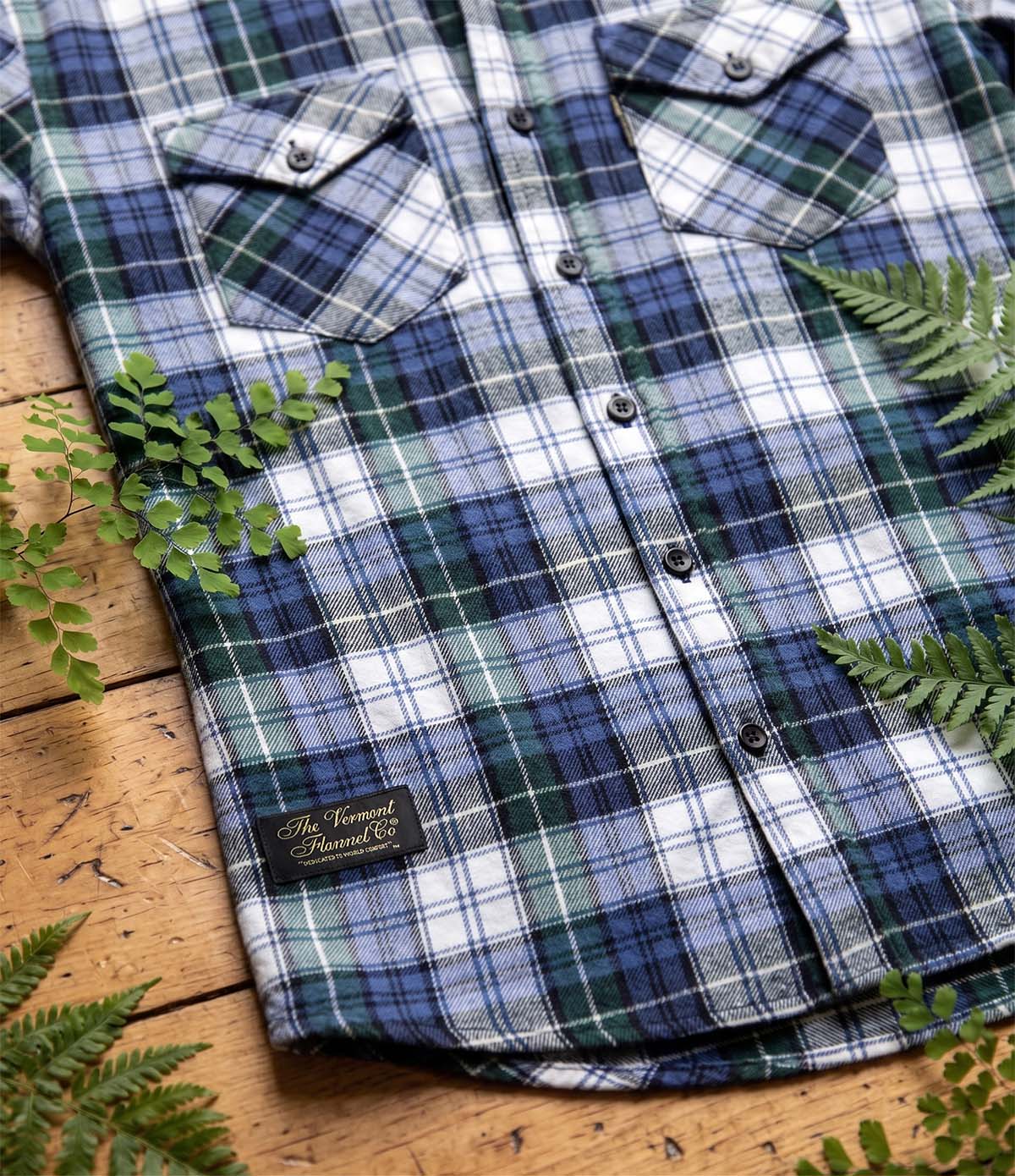 Lightweight Men's Classic Flannel Shirt - Campbell – Vermont Flannel
