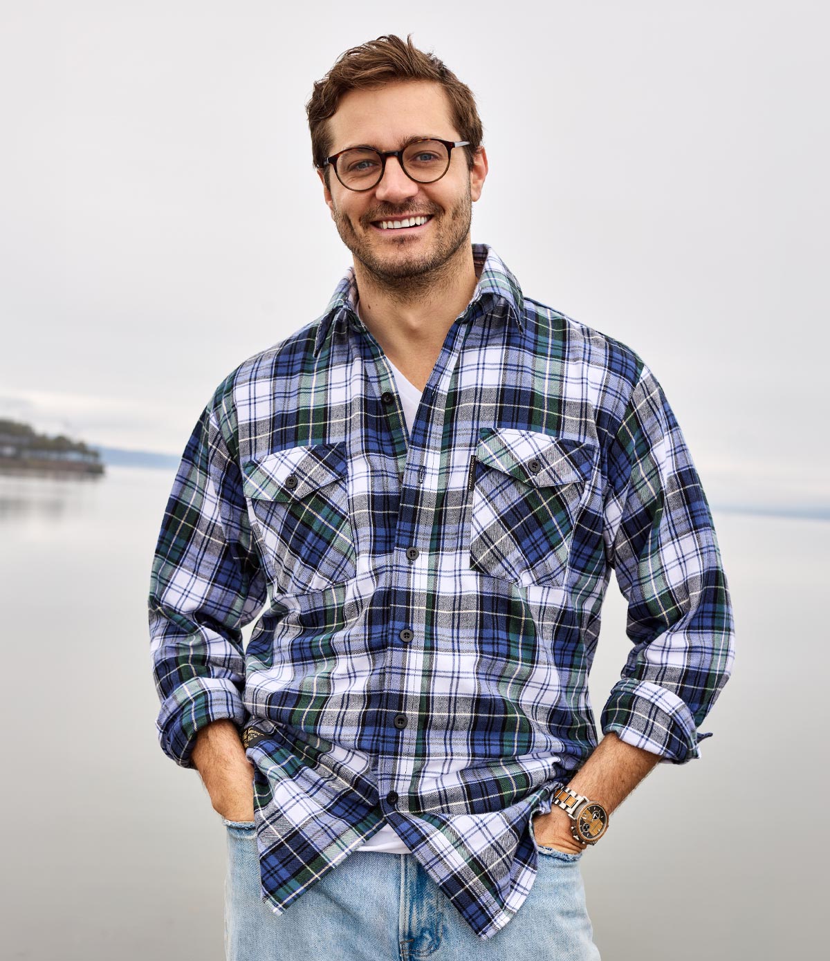 Lightweight Men's Classic Flannel Shirt - Campbell – Vermont Flannel