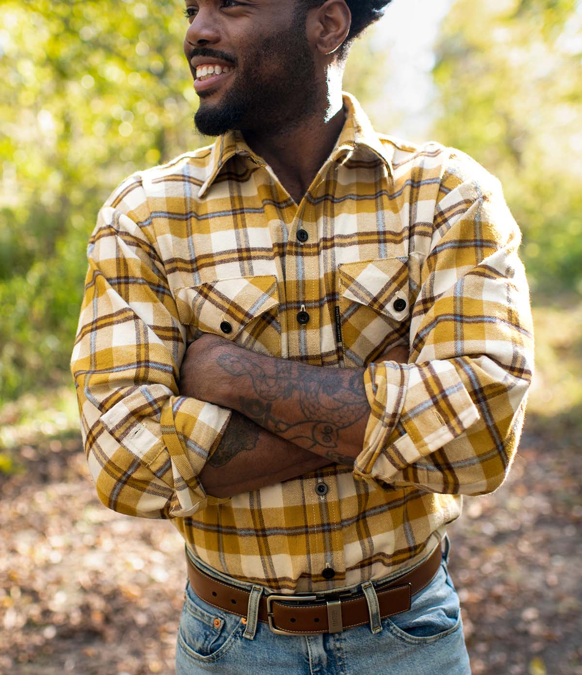 Rokeby Gold Flannel Shirt Limited Release, Made in the USA Vermont Flannel Rokeby Gold Flannel Shirt Limited Release, Made in the USA Vermont Flannel