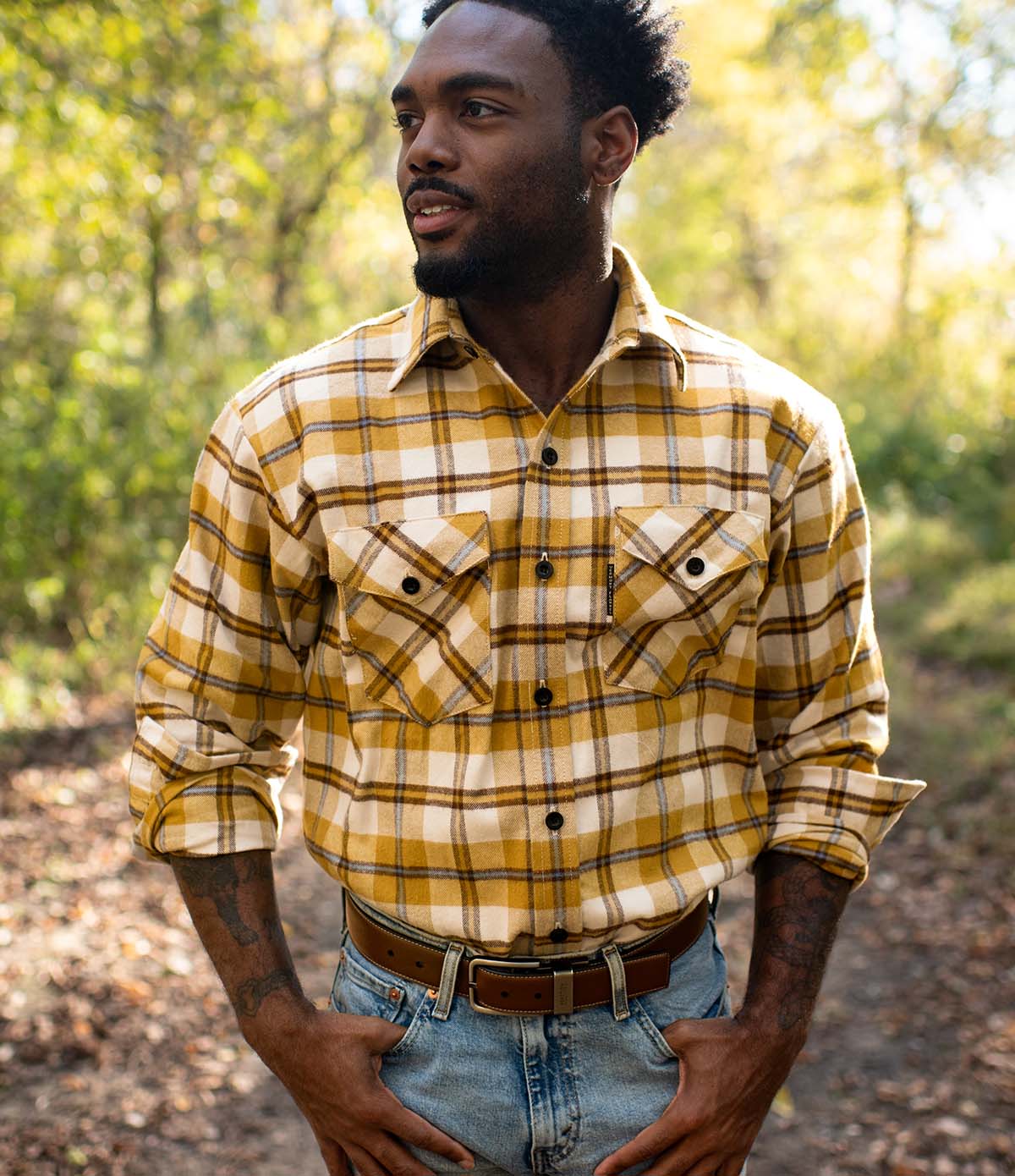 Rokeby Gold Flannel Shirt – Limited Release, Made in the USA