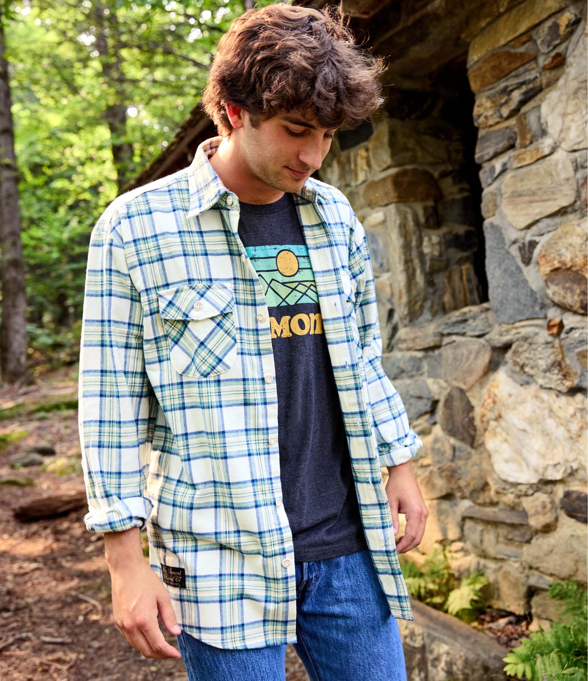 Men's Classic Flannel Shirt - Maine Star – Vermont Flannel