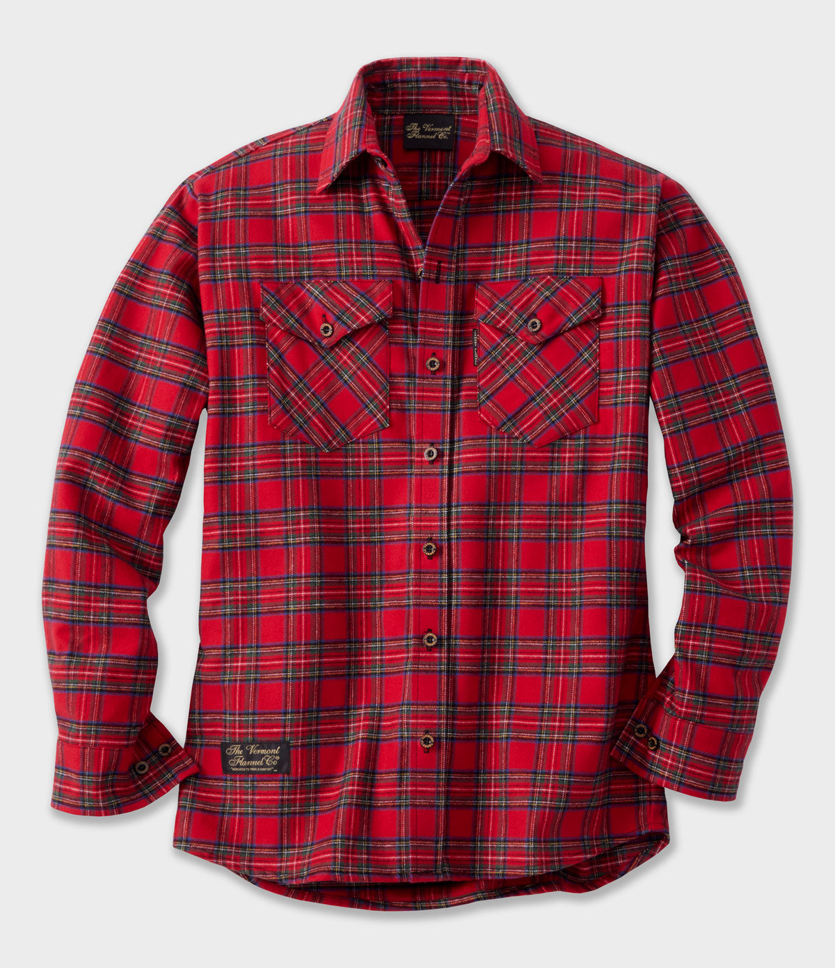 Men's Classic Flannel Shirts - Holiday