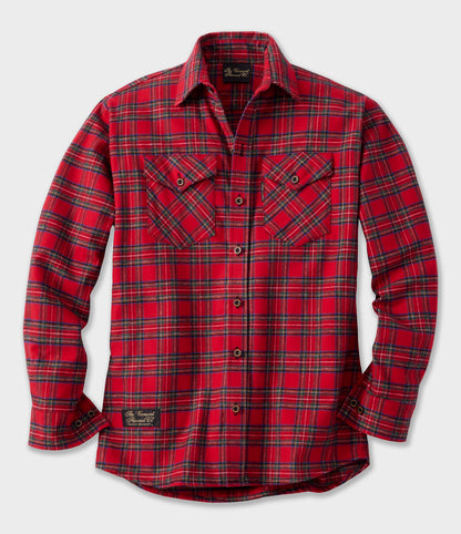 Men's Classic Flannel Shirts - Holiday