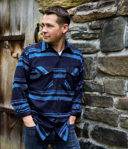 MANSFIELD STRIPE BLUE