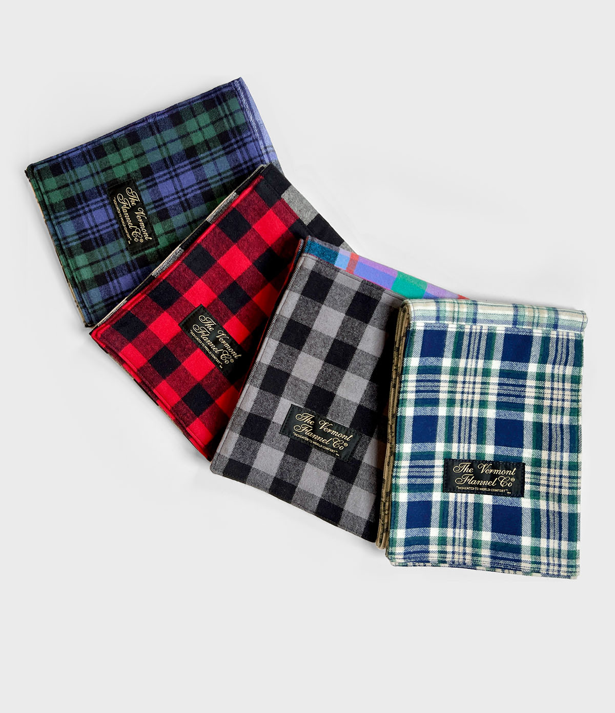 Pattern Block Scarf - Campbell / Black Watch