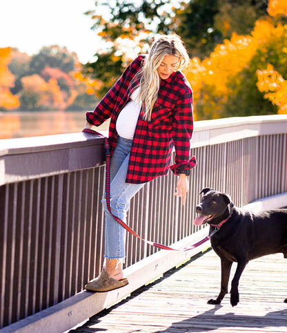 Everyday Dog Collar - Red Buffalo