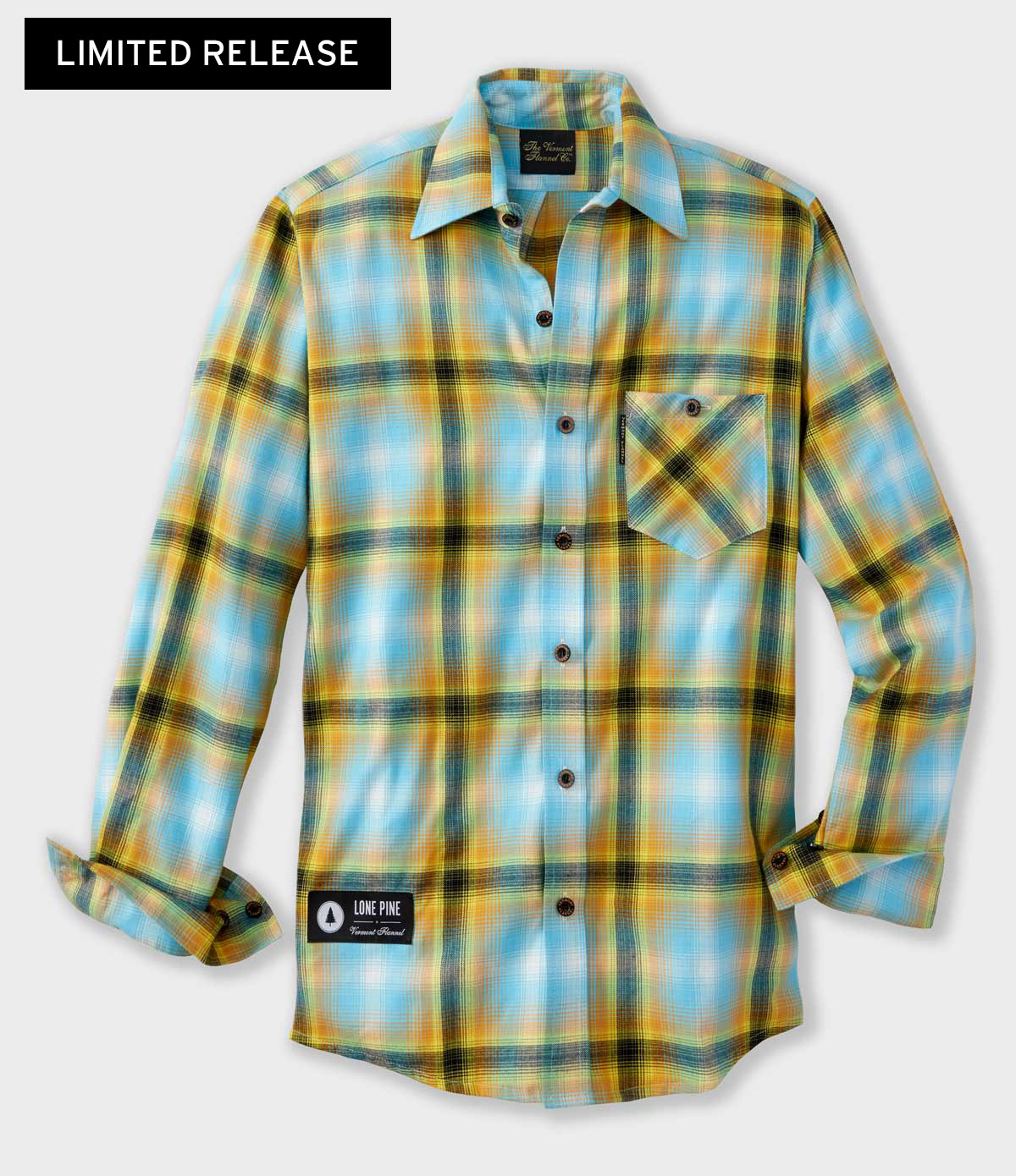 Lightweight Fitted Flannel Shirt