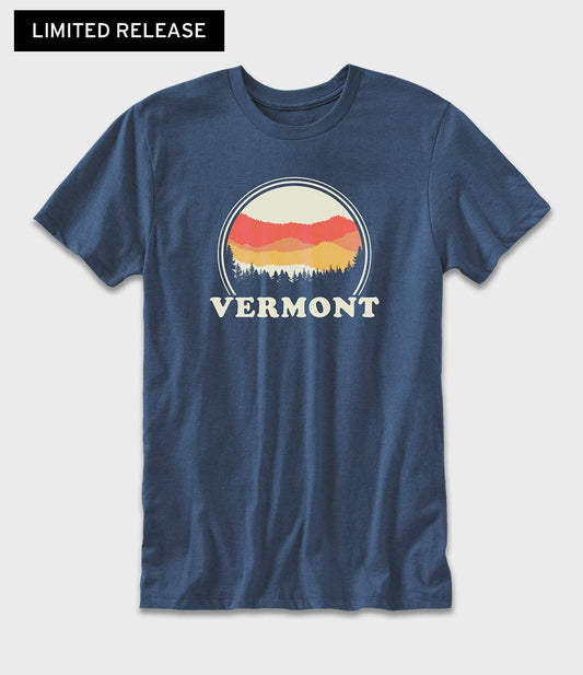 Vermont Mountains Graphic T-Shirt