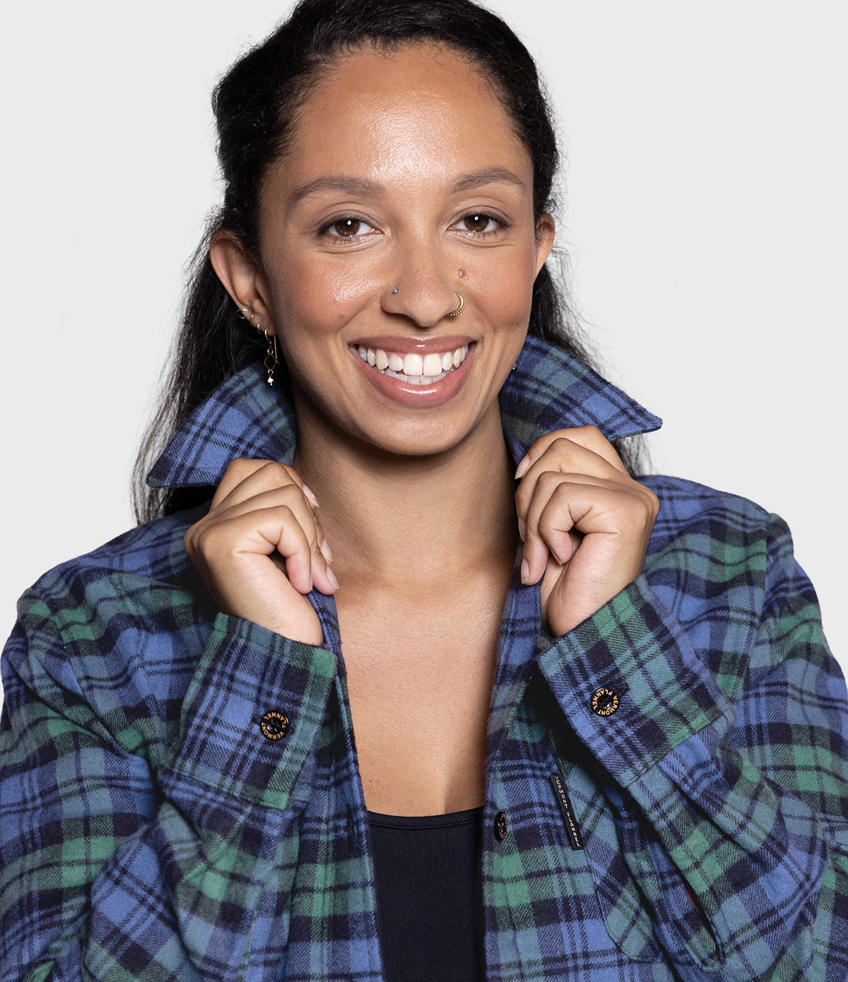 Women's Classic Flannel Shirt - Black Watch