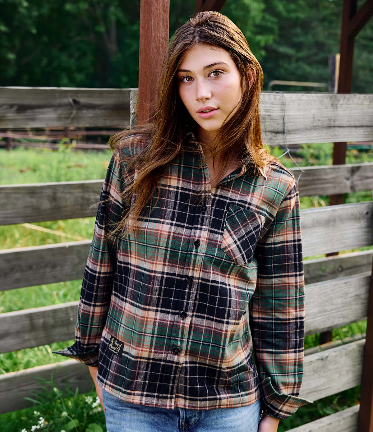 Women's Classic Flannel Shirt | Handcrafted USA - The Vermont
