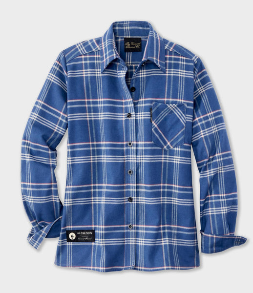 トップス TRANSPORT Flannel shirts (Blue) TRANSPORT Flannel shirts (Blue)